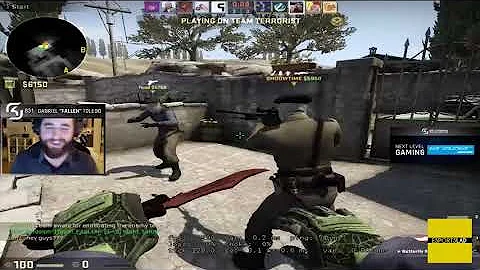 BOLTZ INSANE ACE(Fallen's Reaction) Tarik Donates 500$ On Stream To FalleN |  Food 1v5 Ace Clutch