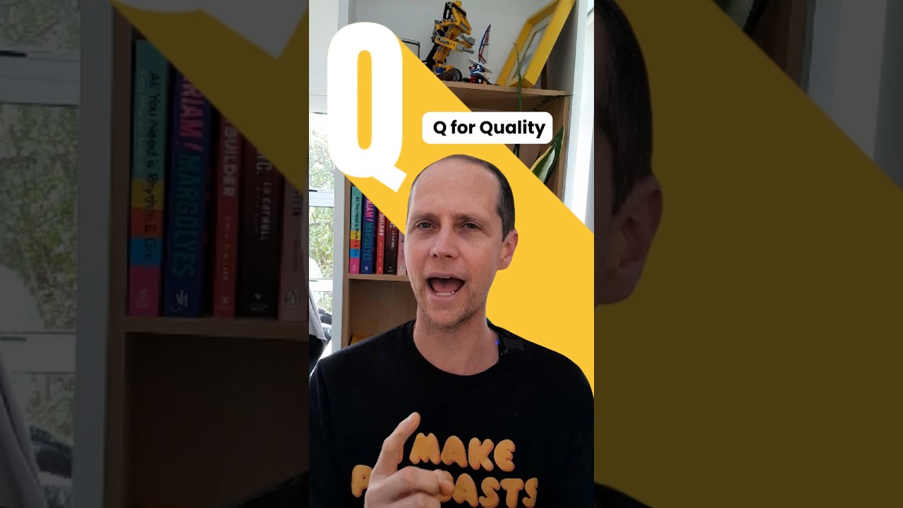 How to make a podcast | Q for Quality | Sean Loots 