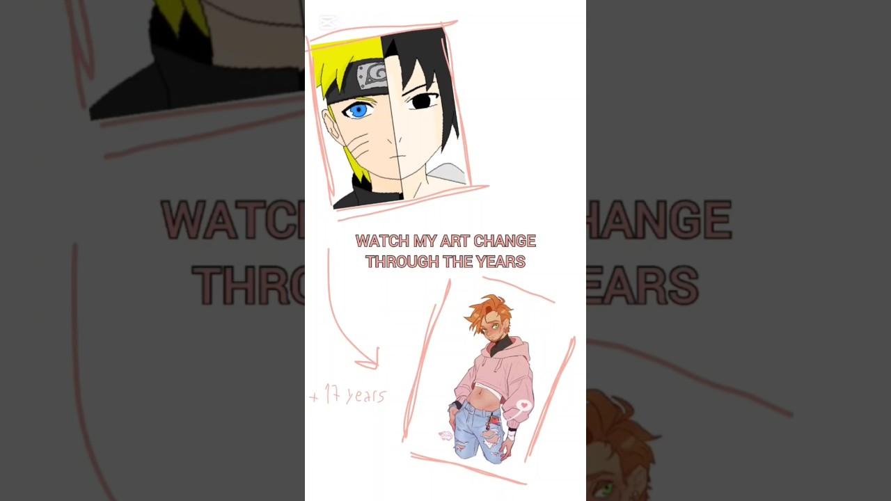 watch my art change through the years 