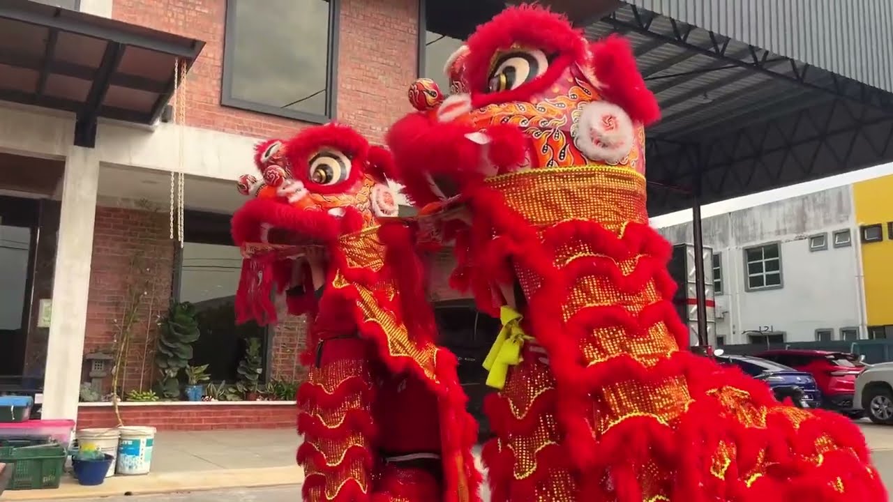 YP WORLD TRADING 2023年初六开工舞狮表演