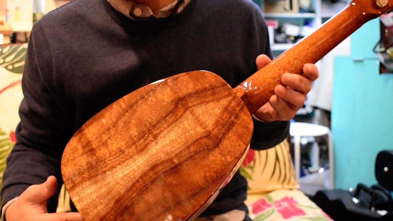 NEW/tkitki ukulele SAP-MAN Series HK-PL@ukuleleshoptantan - YouTube