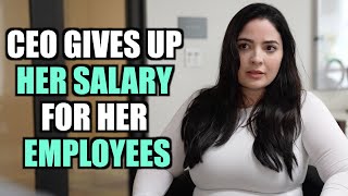 CEO Quits &amp; Gives Up Her SALARY To Save Her Employees