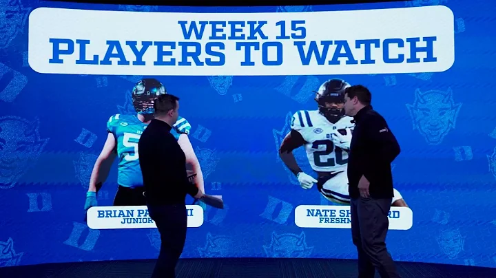 ACC Championship Game Preview - Duke vs. Virginia