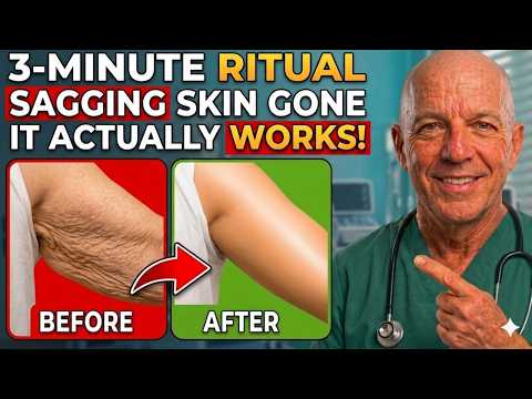 SENIORS, PLEASE! Just 3 Minute Fix For Sagging Skin That Actually Works! | Senior Health Tips