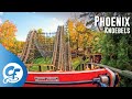 Phoenix front seat onride 4k pov 60fps knoebels amusement resort