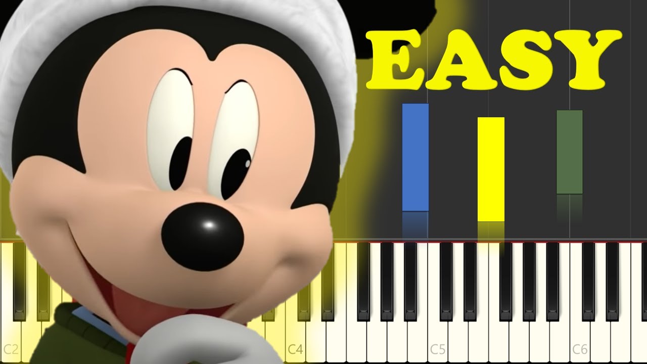 Mickey & Minnie The Perfect Gift Piano Tutorial