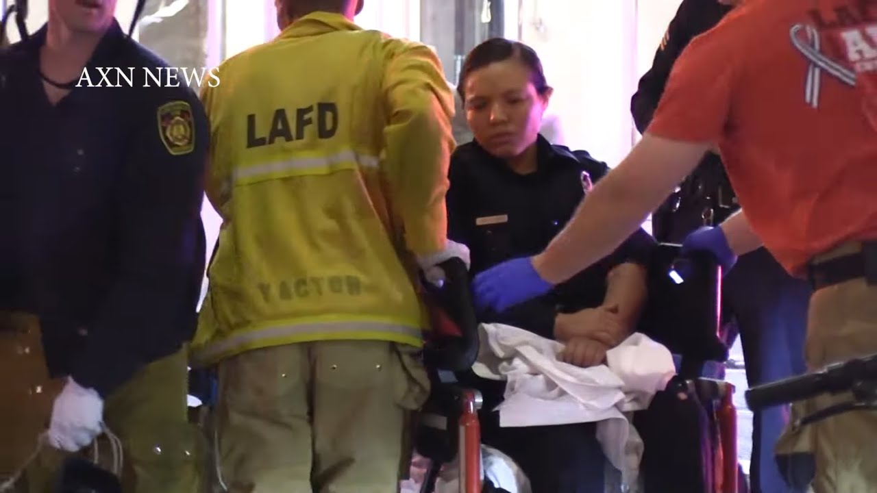 Man Steals Police Car | Officer and Civilians Injured | DTLA Los ...