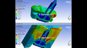 Rocket Exhaust Plume Impacting Water Surface Creates Ripples - ANSYS Workbench Explicit Dynamics