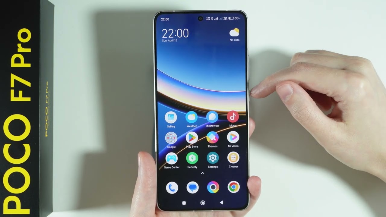 POCO F7 Pro: как перезагрузить/перезагрузить