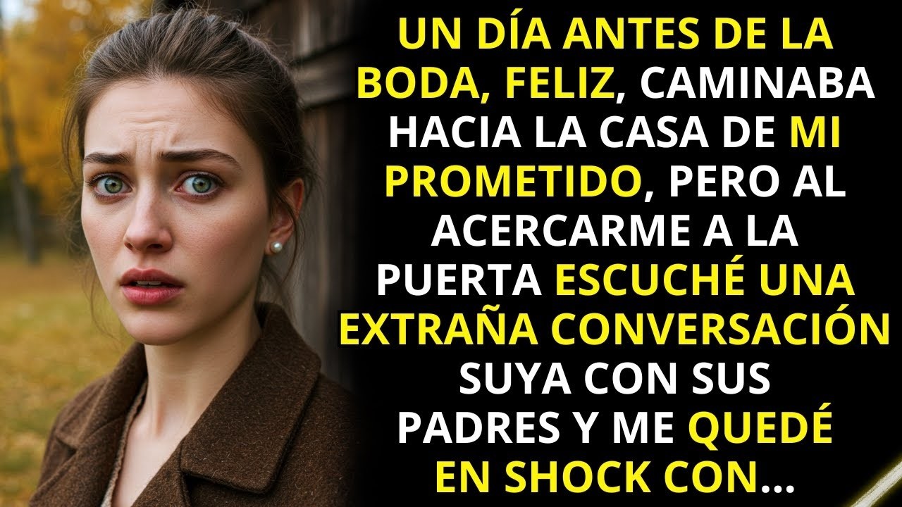 Al acercarme a la casa de mi prometido, escuché una conversación que, de forma impactante, reveló...