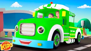 Wheels On The Tow Truck + More Vehicle Nursery Rhymes & Baby Songs for Kids