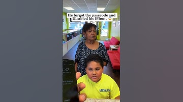 Here’s How you FIX it if you FORGOT Your PASSCODE ✨ #shorts #apple #iphone