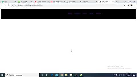 web design tutorial in bangla psd to html part 7