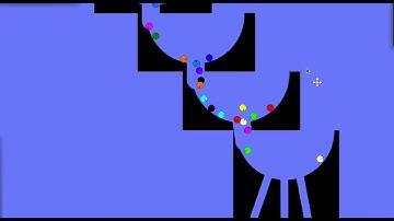 *random series* Episode 1 - Algodoo Marble Race