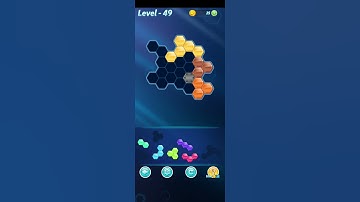 Block! Hexa Puzzle~Regulation A block 7 to 9 levels~ level-49