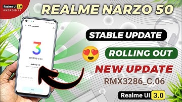 Realme Narzo 50 UI 3.0 Stable Update | Realme Narzo 50 Android 12 Stable Update |Narzo 50 New Update