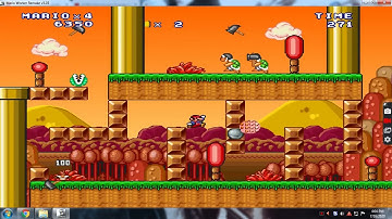 Mario Worker Remake v3.03 | One of my Extra Levels: Sunset Level