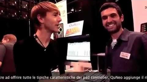 Keith McMillen QuNeo @ NAMM 2012