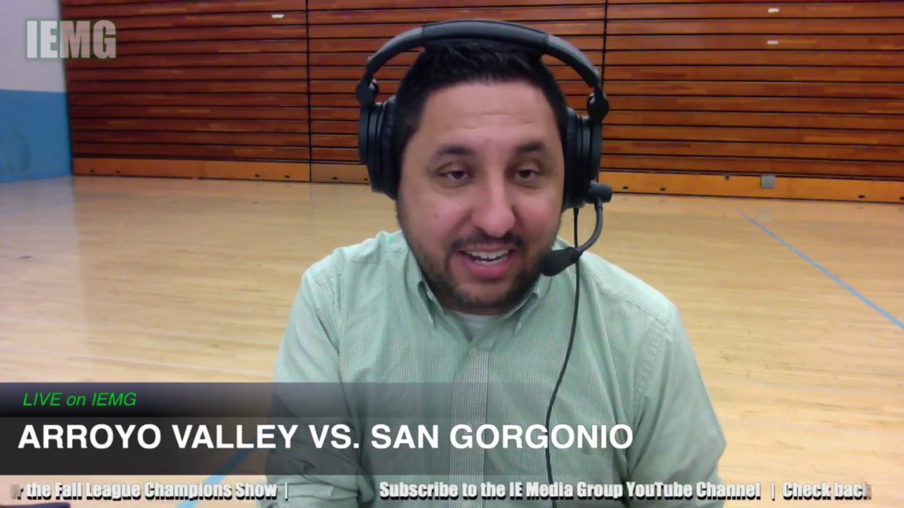 LIVE! Arroyo Valley vs. San Gorgonio Boys Basketball (1-28-20) @  San Bernardino, CA