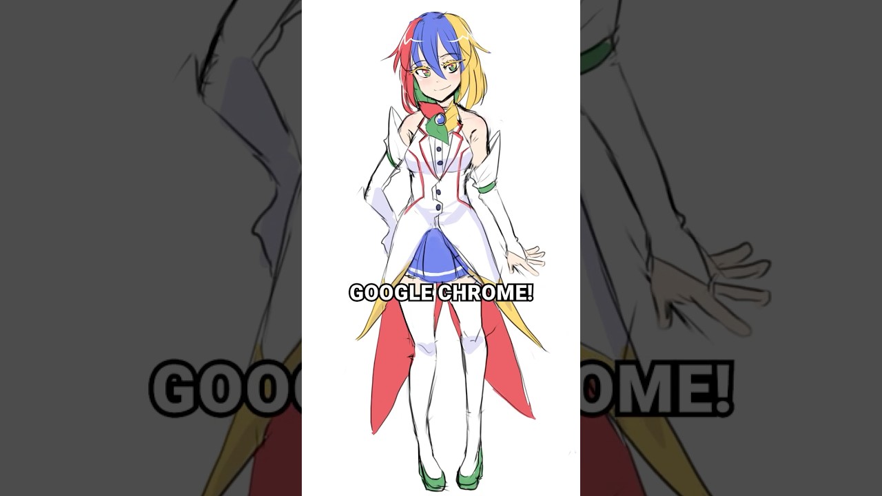 Google Chrome теперь аниме?! 