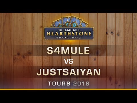 S4mule vs JustSaiyan - Hearthstone Grand Prix DreamHack Tours 2018