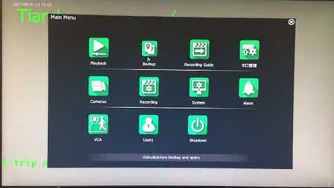 How to operate #Tiandy #NVR -3