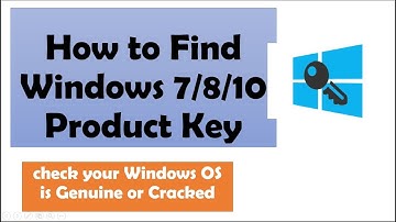 How to find Product key Of windows 7/8/10 || and find windows is original or pirated