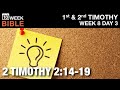 Remind God’s People | 2 Timothy 2:14-19 | Week 8 Day 3 Study of 2 Timothy