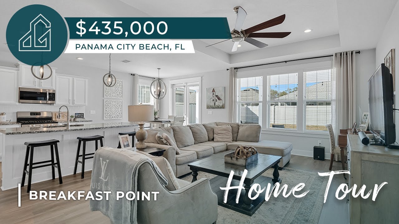 Tour This Beautiful 3BR/2BA Breakfast Point Home - PCB Living at Its Best!