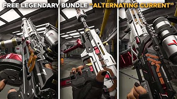 Free Legendary Bundle "Alternating Current" All Weapon Showcase | Garena Delta Force