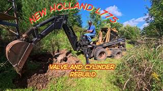 New Holland L775, valve and hydraulic cylinder rebuild!  Did it solve the problem? #mechanic