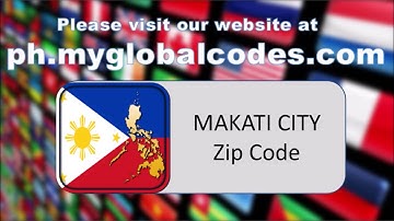 MAKATI CITY ZIP CODE