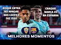 Roque entra em partida aps muito tempo no banco e surpreende  almeria x barcelona   best moments