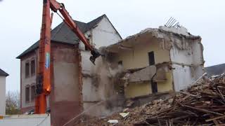 Abriss Haus No.5 Im Marinestützpunkt Kiel-Wik