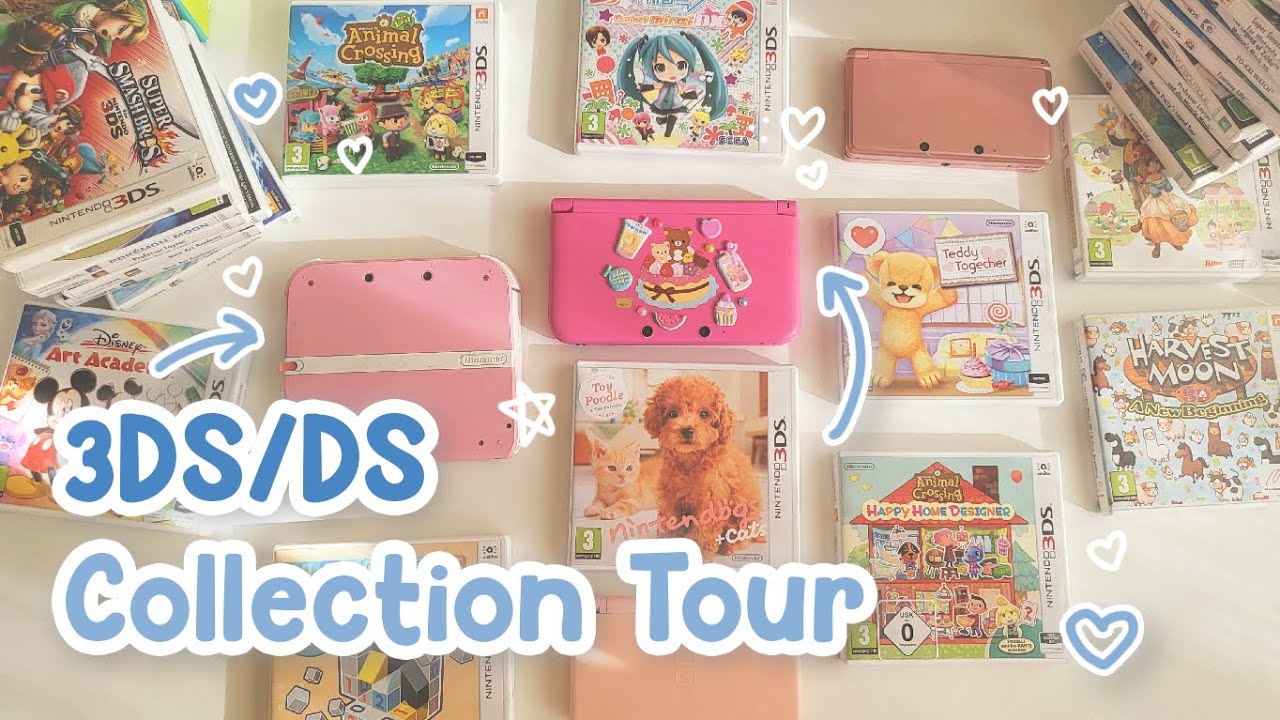 3DS/DS Collection Tour ????50+ Games ???? Cutest Games for 3DS???? 2022 ...