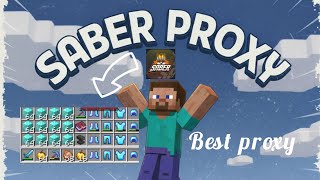 Saber proxy best clients for any devices and totally free in Minecraft 