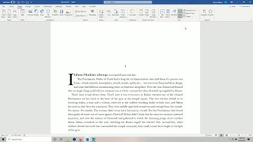 How to Typeset your Paperback on MS Word