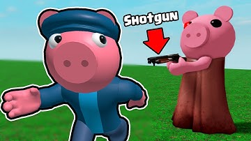 Trolling Piggy Build Mode Maps with ADMIN WEAPONS!😈🐷