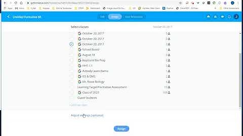 GoFormative - Assigning Through Google Classroom
