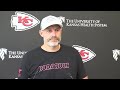 Chiefs offensive coordinator Matt Nagy speaks as team prepares for Raider Week
