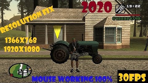 GTA SA Downgrade for steam + complete screen fix 2020