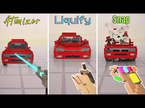 Atomizer vs Liquify vs Thanos Snap | Teardown