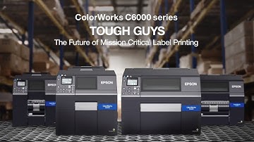 Epson ColorWorks C6000 Series Desktop Colour Label Printers | :06s