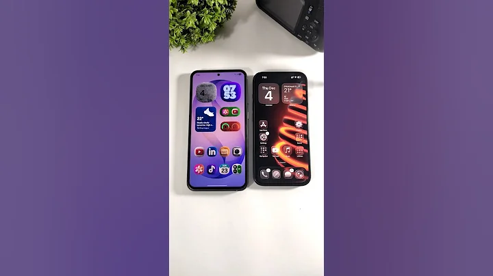 One UI 8 3D Fluffy Icons or iOS 26 Liquid Glass Icons ? #ios26 #oneui8 #samsung