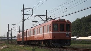養老鉄道600形606F（近鉄ラビットカー塗装/HM付） 大垣ゆき 播磨～下深谷通過