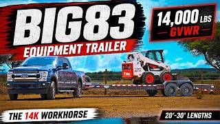 Built to Haul Heavy Equipment | Buckshot BIG83 Trailer