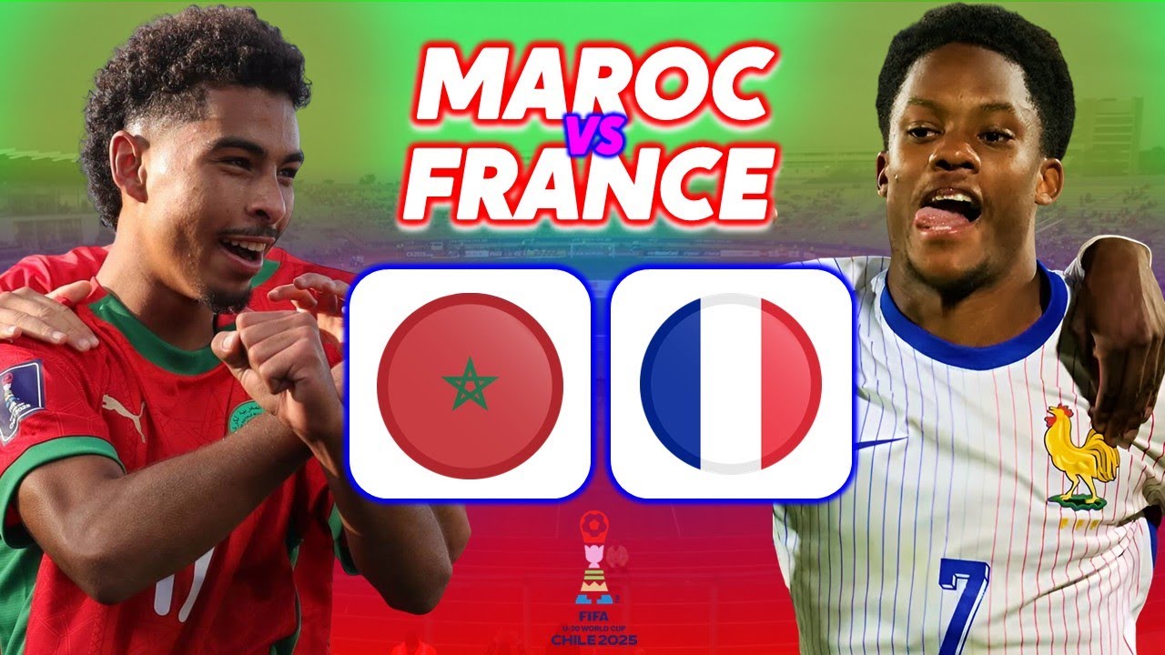 🔴 [LIVE] 🇲🇦 MAROC - FRANCE U20 🇫🇷 /🔥 La VICTOIRE HISTORIQUE du MAROC ! - MONDIAL U20 - LIVE/DIRECT
