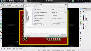 Extracting Gerber files in kicad