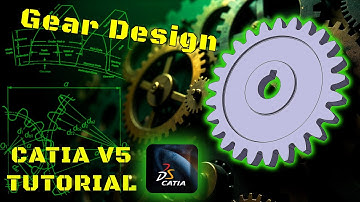 How to Design an Involute Gear? - Catia V5 Tutorial