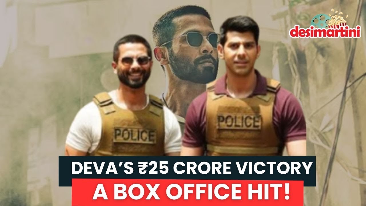 Deva Box Office Collection: Shahid Kapoor’s Action Thriller Crosses ₹25 ...